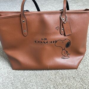 Snoopy coach bag